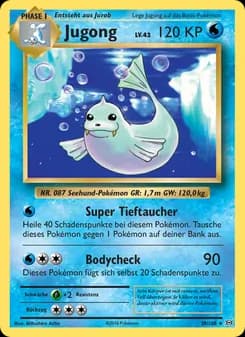 Jugong card in German