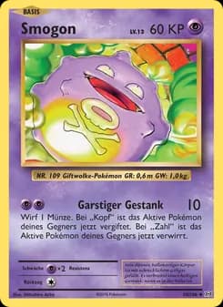 Smogon card in German