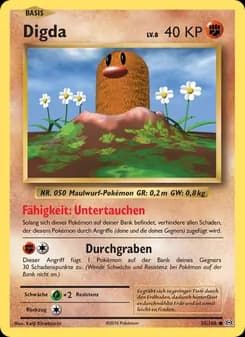 Digda card in German