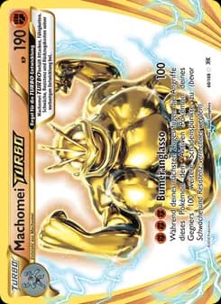 Machomei-TURBO card in German