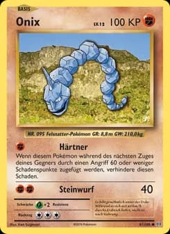 Onix card in German