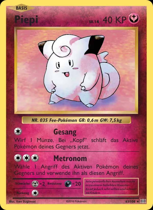 Piepi card in German