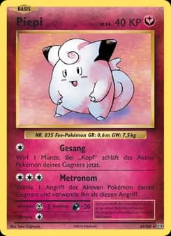 Piepi card in German