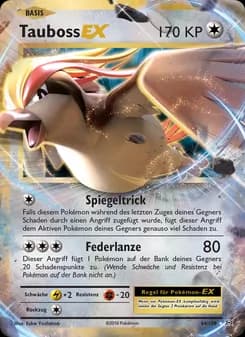 Tauboss EX card in German