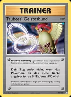 Tauboss' Geistesbund card in German