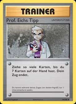 Prof. Eichs Tipp card in German