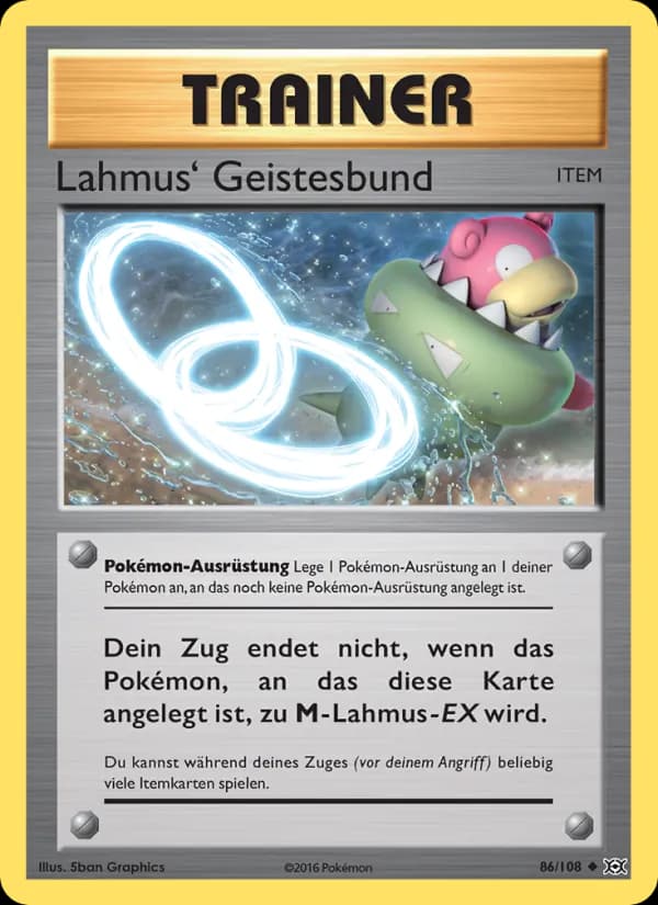 Lahmus' Geistesbund card in German