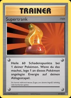 Supertrank card in German