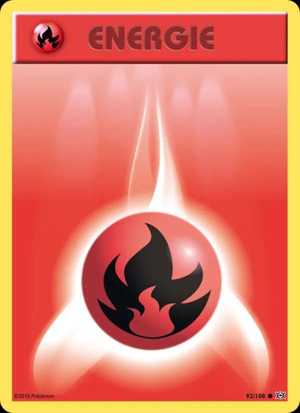 Feuer-Energie card in German