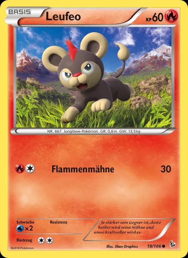 Leufeo card in German
