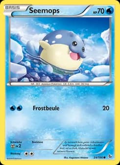 Seemops card in German