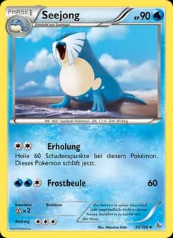 Seejong card in German