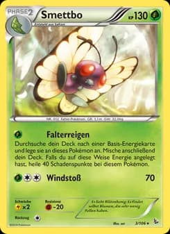 Smettbo card in German