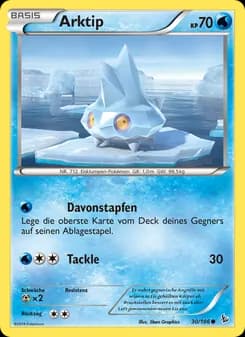 Arktip card in German