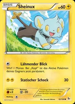 Sheinux card in German