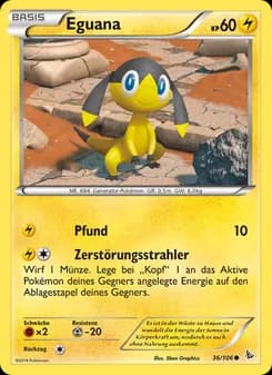Eguana card in German