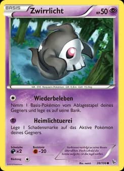 Zwirrlicht card in German