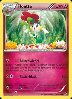 Floette card in German