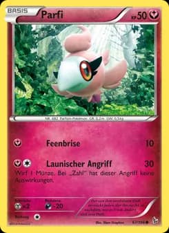 Parfi card in German