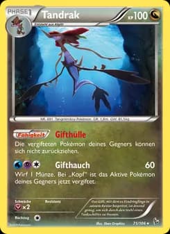 Tandrak card in German