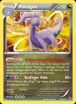 Viscogon card in German