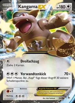 Kangama EX card in German
