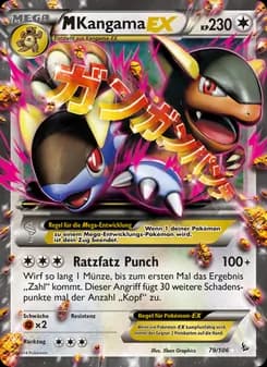 M-Kangama EX card in German