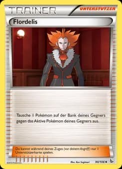 Flordelis card in German