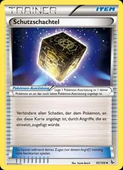 Schutzschachtel card in German