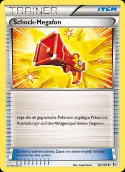 Schock-Megafon card in German