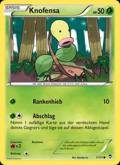 Knofensa card in German