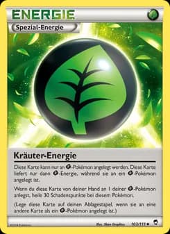 Kräuter-Energie card in German
