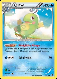 Quaxo card in German