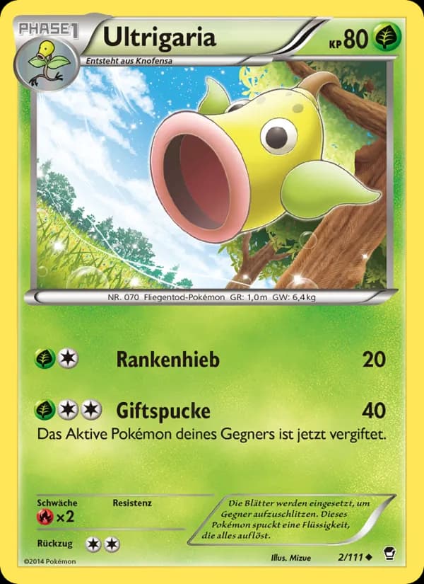 Ultrigaria card in German