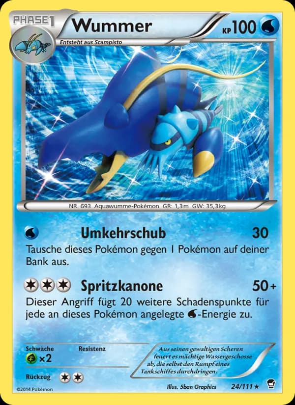 Wummer card in German
