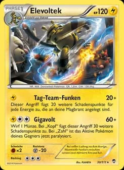 Elevoltek card in German