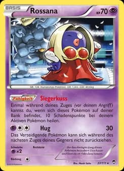 Rossana card in German