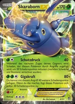Skaraborn EX card in German