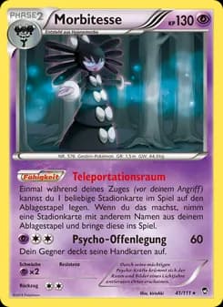 Morbitesse card in German