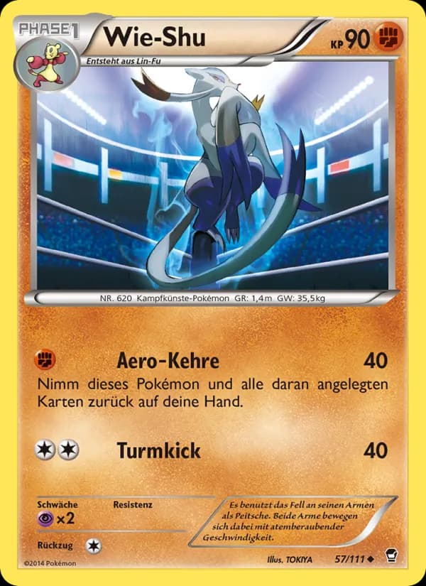 Wie-Shu card in German