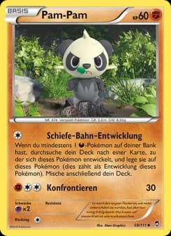 Pam-Pam card in German