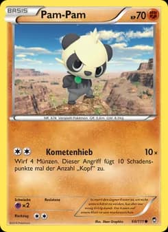 Pam-Pam card in German