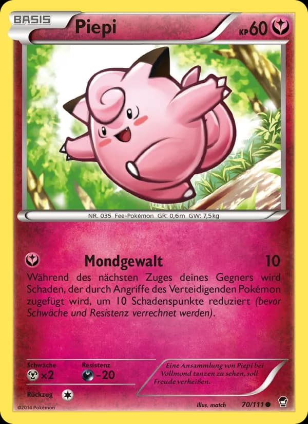 Piepi card in German