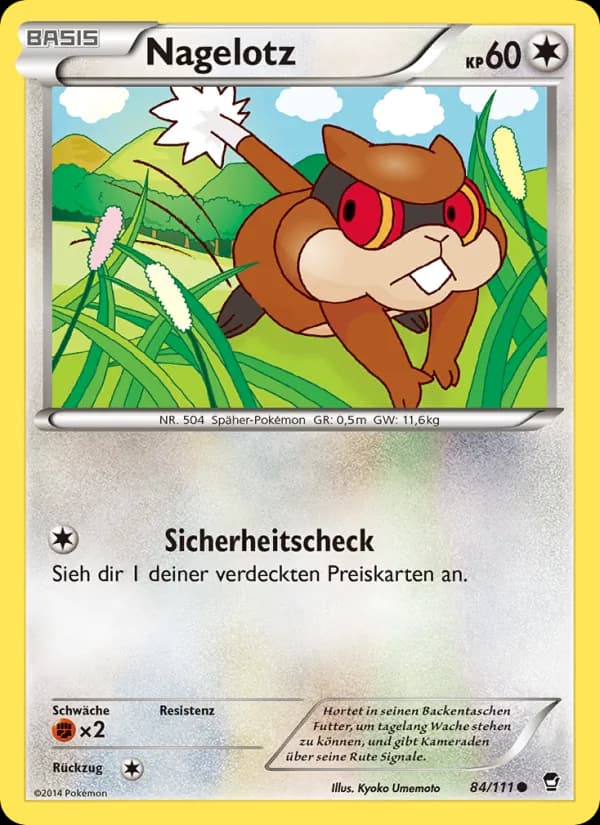 Nagelotz card in German
