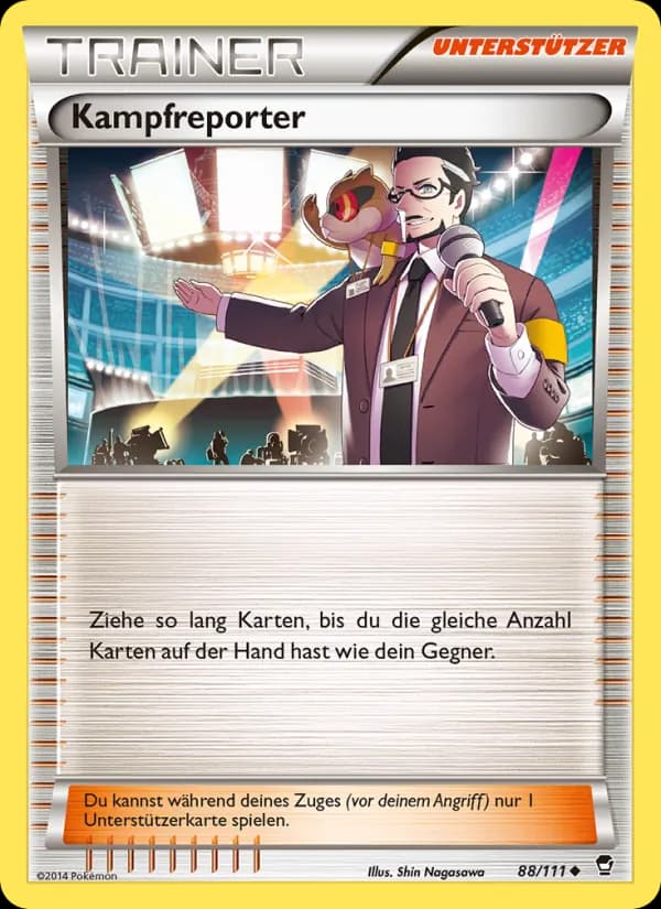 Kampfreporter card in German