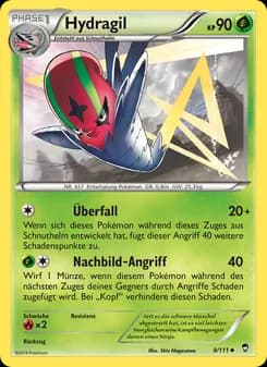 Hydragil card in German