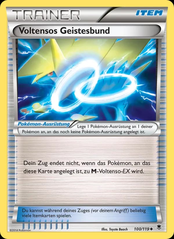 Voltensos Geistesbund card in German