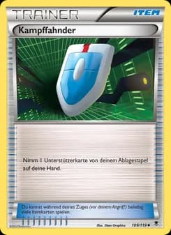 Kampffahnder card in German