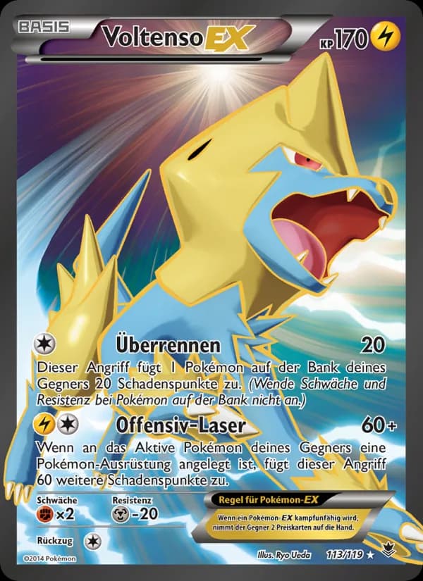 Voltenso EX card in German
