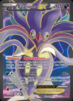 Calamanero EX card in German